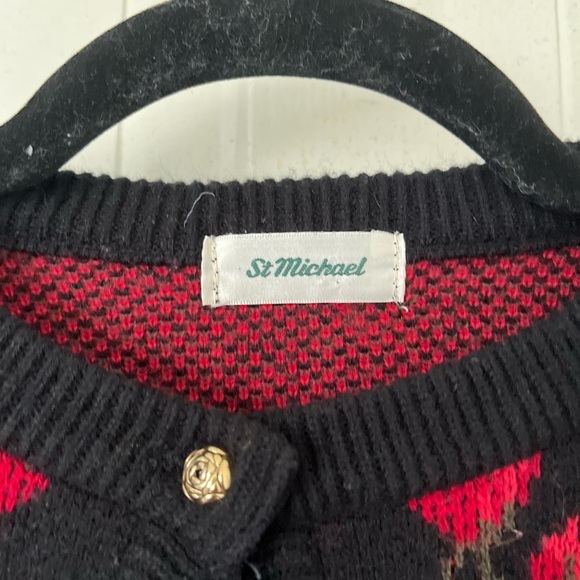 St.Michael Wool Cardigan - Picture 2 of 12